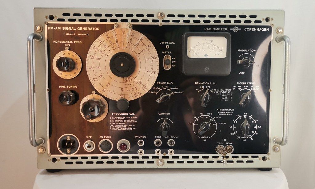 Vintage Radiometer Copenhagen Signal Gen.